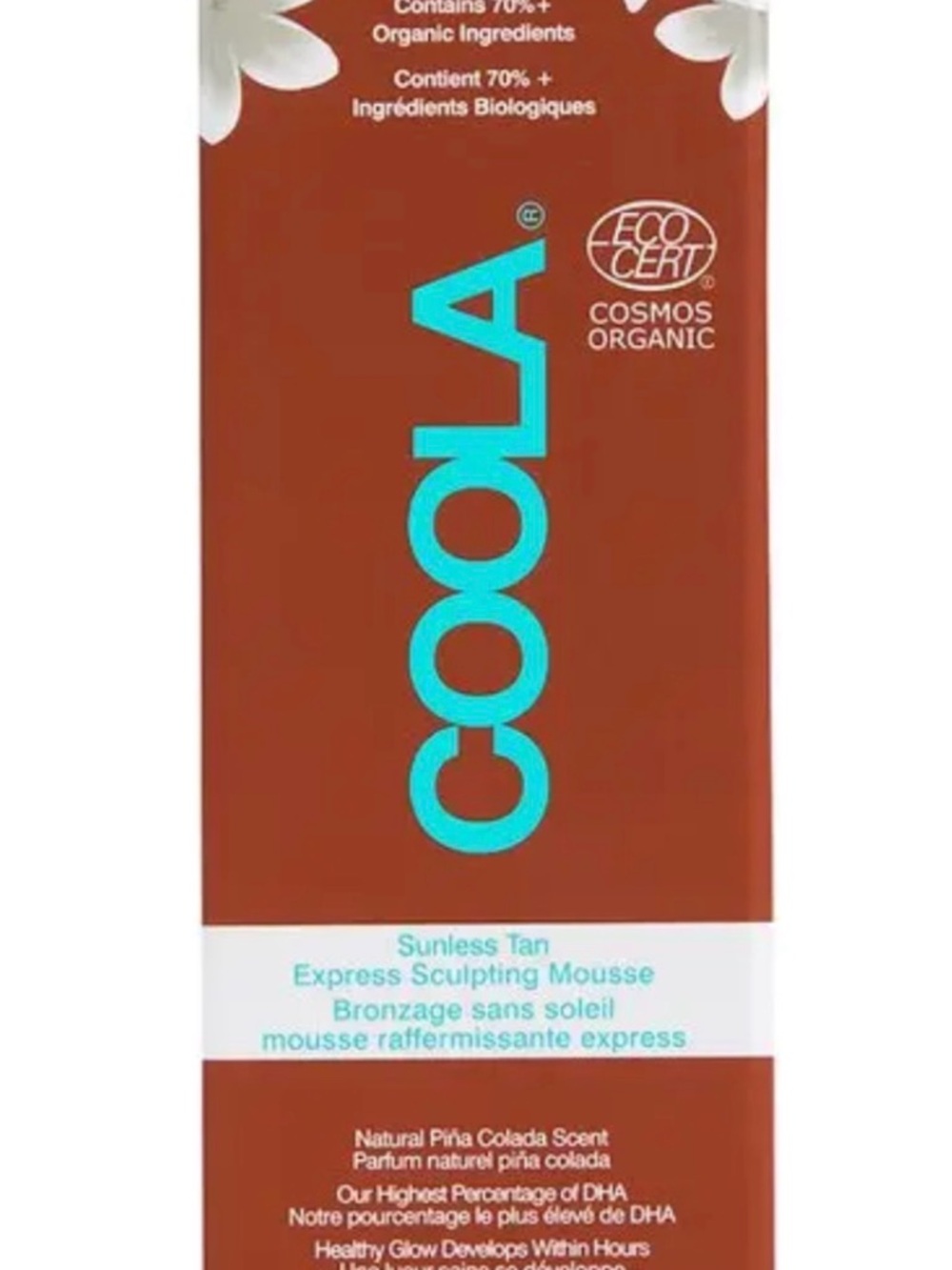 COOLA Sunless Tan Express Sculpting Mousse - Orange/White